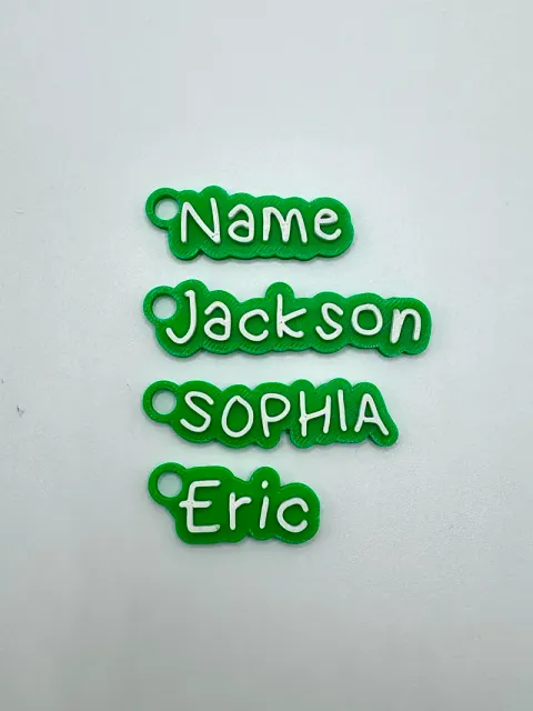 Kindergarten Style Font Custom keychain Generator — Фото 3 из 10