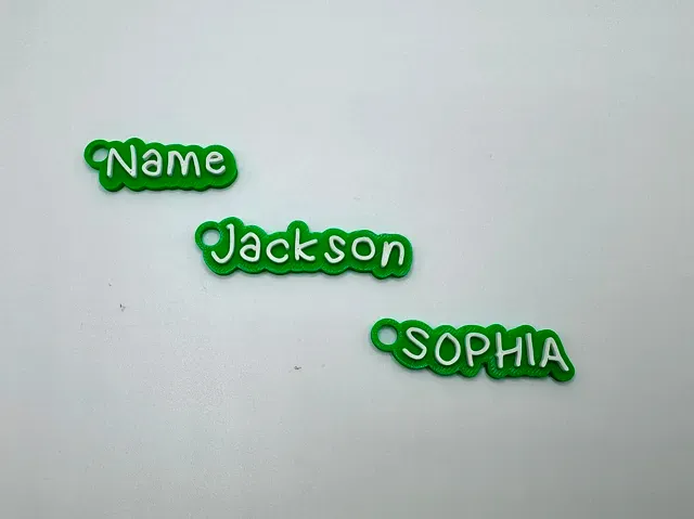 Kindergarten Style Font Custom keychain Generator — Фото 10 из 10