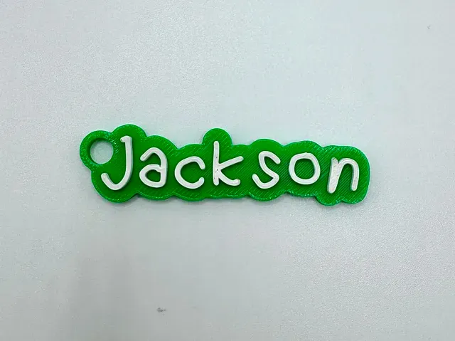 Kindergarten Style Font Custom keychain Generator — Фото 6 из 10