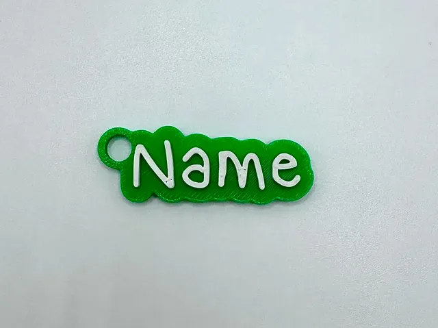 Kindergarten Style Font Custom keychain Generator — Фото 5 из 10