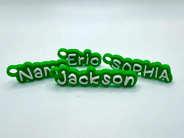 Kindergarten Style Font Custom keychain Generator — Фото 2 из 10