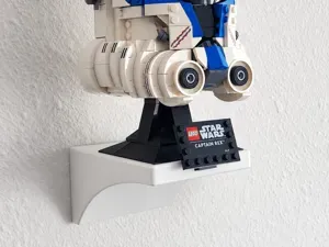 Brick Star Wars Helmet Wall Mount| French Cleat