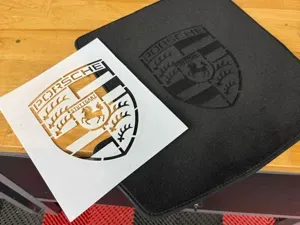 Porsche Schablone - Detailing