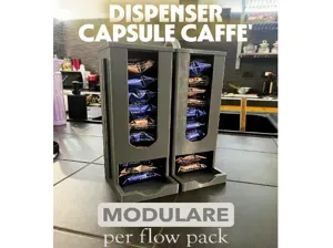 Dispenser Modulare Capsule Caffè Flow Pack Cialde