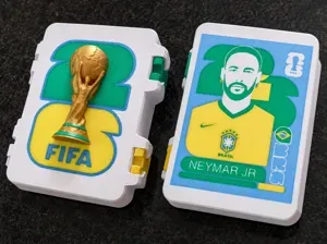 Neymar World Cup Sticker Organizer Box