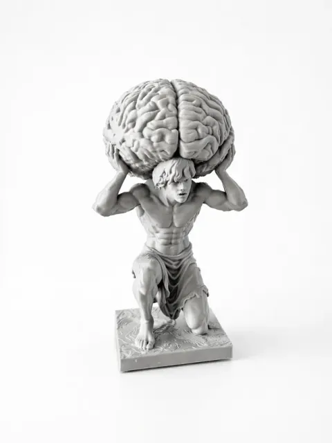 Figurine design le poids de la raison — Image 3 of 3