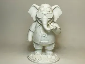 Elevated Elephant – Degenerate Zoo Collection
