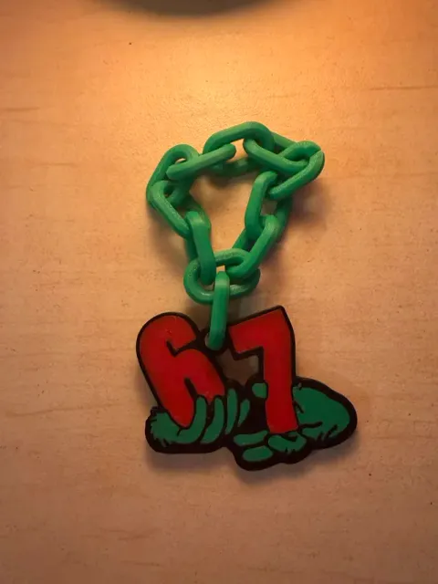Elf Accessory - 67 Chain with Grinch Hands — Image 2 of 4