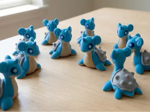 Chibi Lapras Pokemon toy