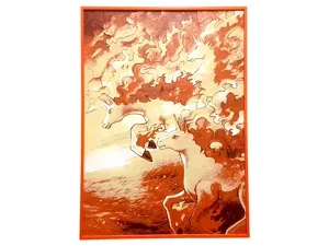 Rapidash Hueforge Pokemon Ponyta Fire Horse Orange