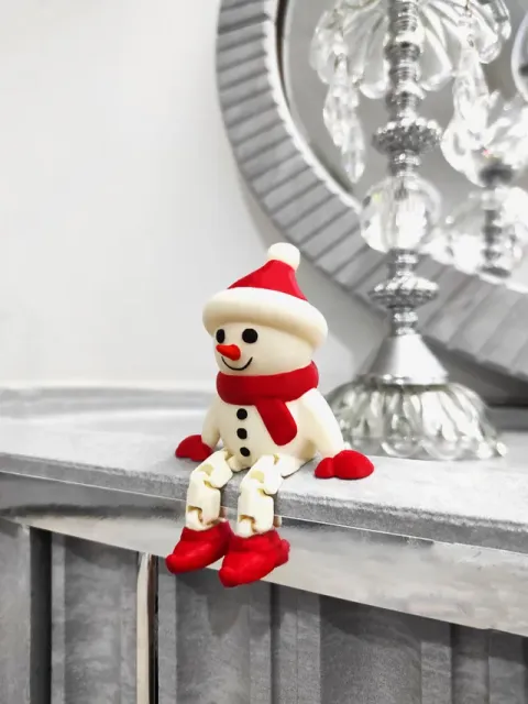 Articulated Christmas Snowman — Image 2 of 2