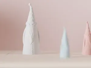 Christmas Elf Decoration. Minimalist Modern elf