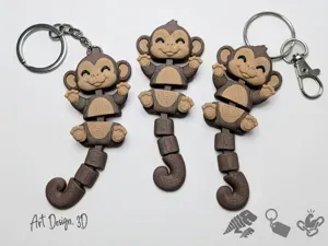 Articulated Monkey - Strong Joints