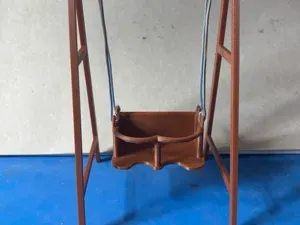 Dolls House Childs Garden Swing, 1:12 scale