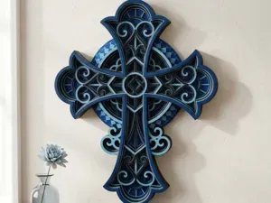 Hyperdetailed Cross