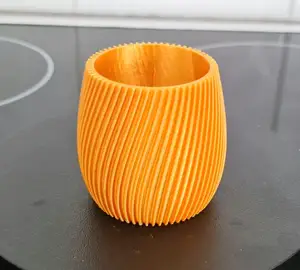 Ribbed Flower Pot