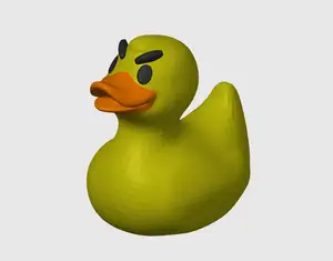 Angry Rubber Duck