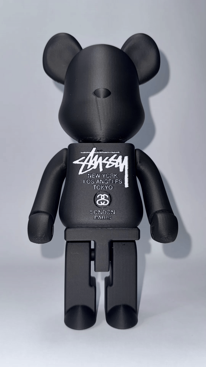 Bearbrick 25 cm stussy world tour