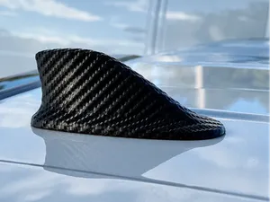 Carbon Fiber Style Roof Shark Fin
