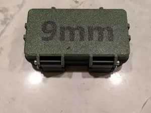 9mm 50rnd Ammo Box