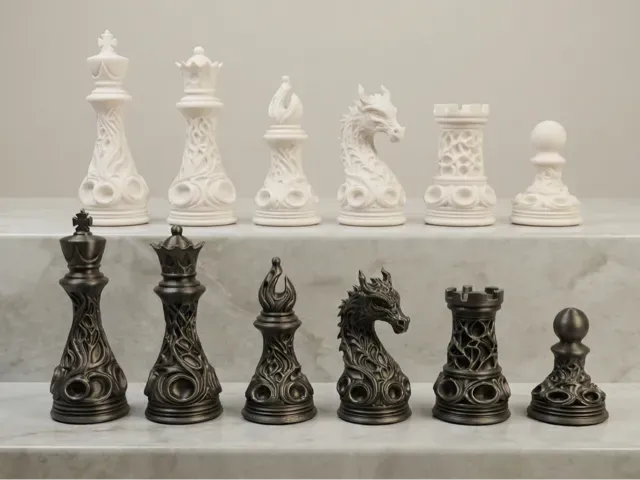 Drago Chess Set