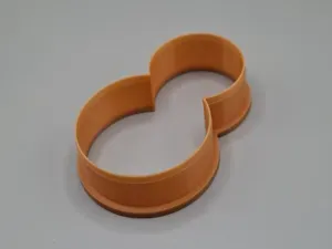 Snowman Cookie Cutter for Christmas Baking & Clay
