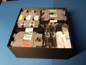 Gridfinity bin for brother tze label cassettes