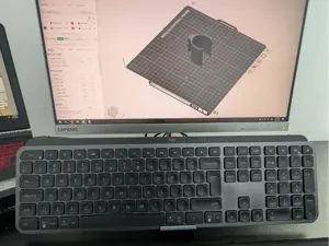 Logitech MX Keys Vertical Stand / Desk Space Saver