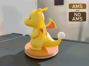 Chibi Dragonite Pokemon | AMS & No AMS