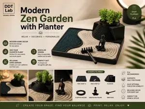 Minimal Zen Garden Planter