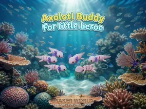 Axolotl Buddy – For little heroes