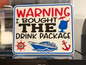 WARNING I BOUGHT THE DRINK PACKAGE