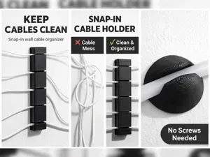 No-Screw Cable Organizer