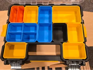 Dewalt Pro Stanley Fatmax Shallow Organizer Bins