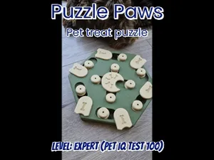 PuzzlePaws - Expert - Pet treat puzzle