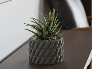 Cloth flower pot 12