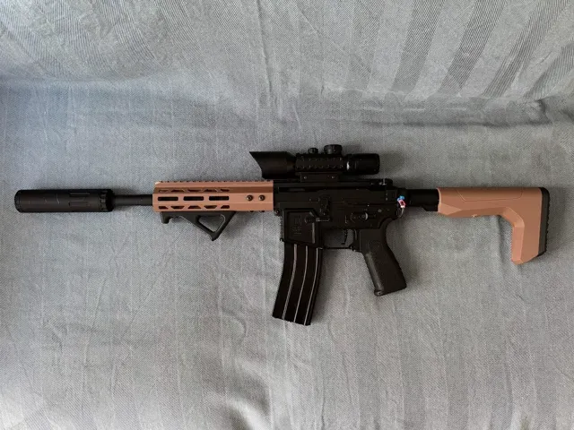 Airsoft Suppressor 15 M4/AR-15 14mm CCW — Фото 2 из 6