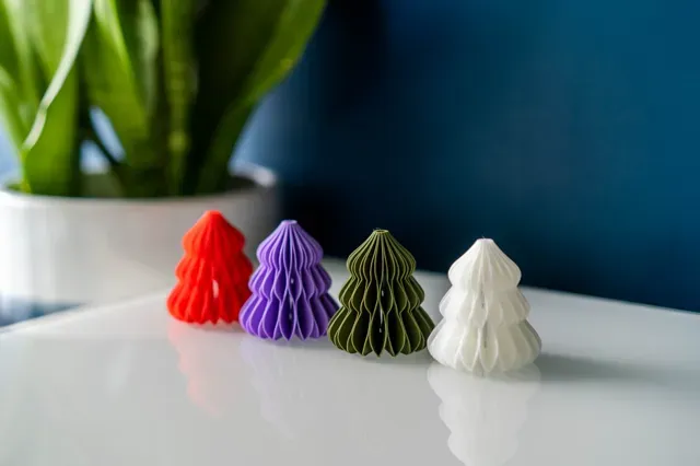 Honeycomb Christmas Tree Mini - Ornament Keychain — Фото 4 из 9