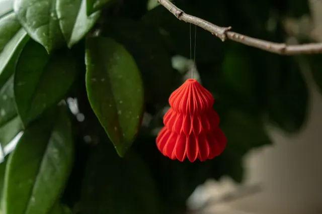Honeycomb Christmas Tree Mini - Ornament Keychain — Фото 6 из 9