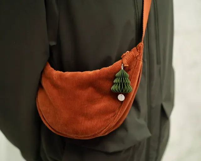 Honeycomb Christmas Tree Mini - Ornament Keychain — Фото 9 из 9