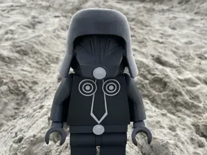 Spaceballs Dark Helmet Big Brick Figure (6:1)