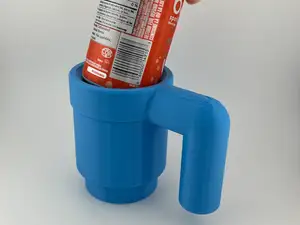 Human Size LEG0 Brick Inspired Soda Can Sleeve