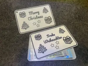 Gift card box / cash card / Voucher cash gift V4