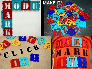 FractMod ModuMark V2- Flexible/Magnetic Stencils