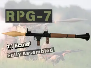 Fully Assembled RPG-7 Launcher Model Kit