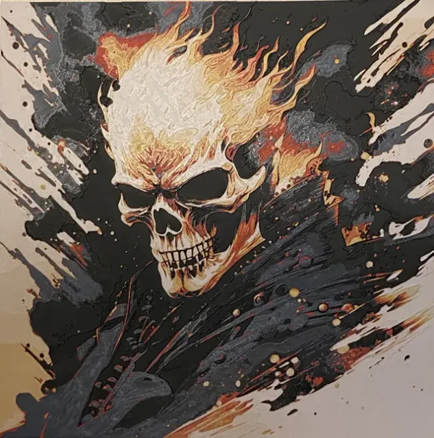 Ghost Rider (Hueforge 5-color) — Фото 2 из 2