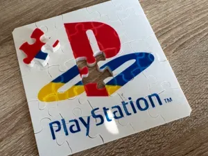 Playstation logo 3D puzzle