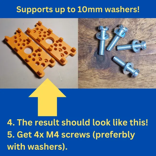 SKADIS Pegboard VESA Monitor Adapter/Mount v2 IKEA — Фото 3 из 7