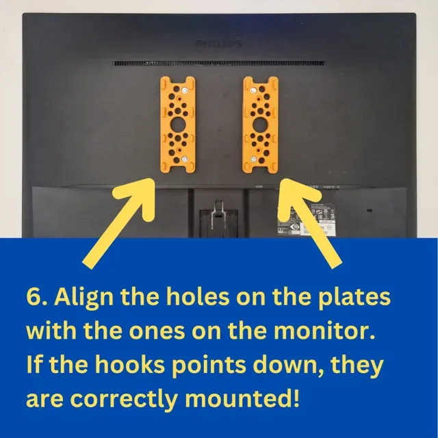 SKADIS Pegboard VESA Monitor Adapter/Mount v2 IKEA — Фото 5 из 7