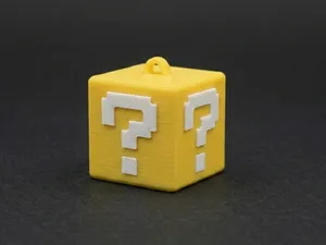 Super Mario ?-Box  - Keychain - No AMS